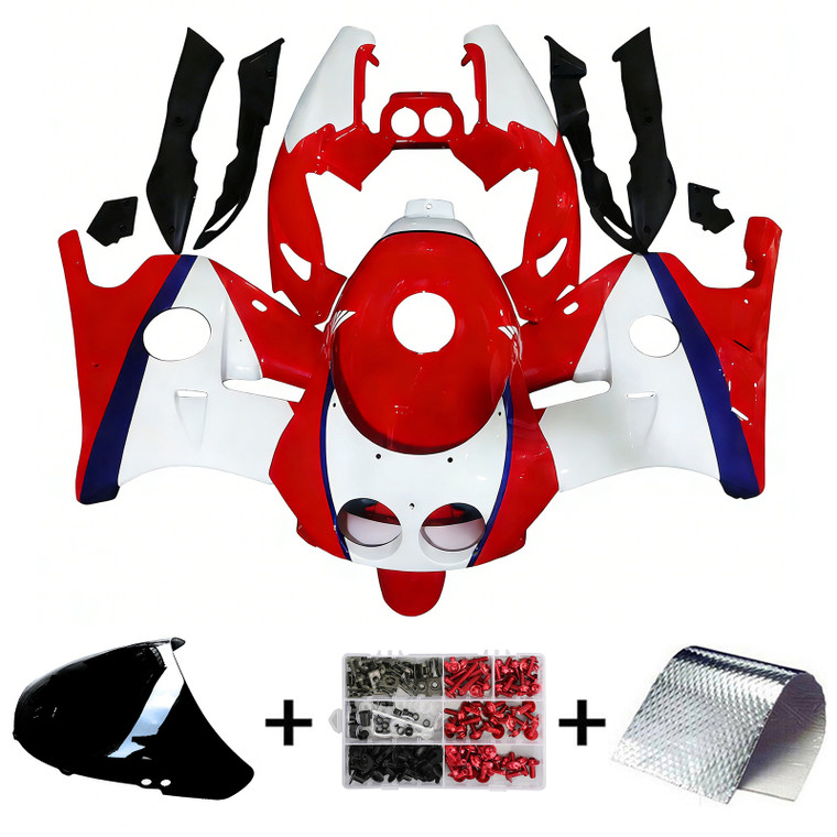 1990-1998 Honda CBR250RR MC22 Injection Fairing Kit Bodywork Plastic ABS Amotopart Fairing #131