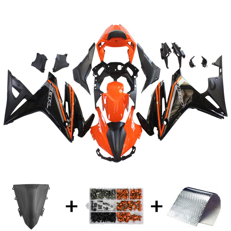 2016-2018 Honda CBR500R Injection Fairing Kit Bodywork Plastic ABS Amotopart Fairing #112