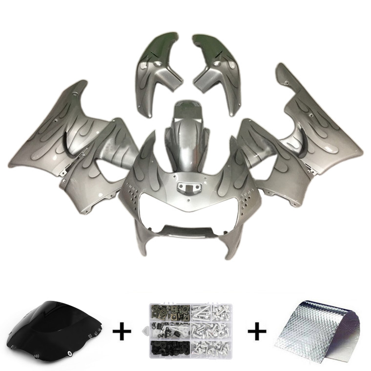 1998-1999 Honda CBR900RR 919 Injection Fairing Kit Bodywork Plastic ABS Amotopart Fairing #116