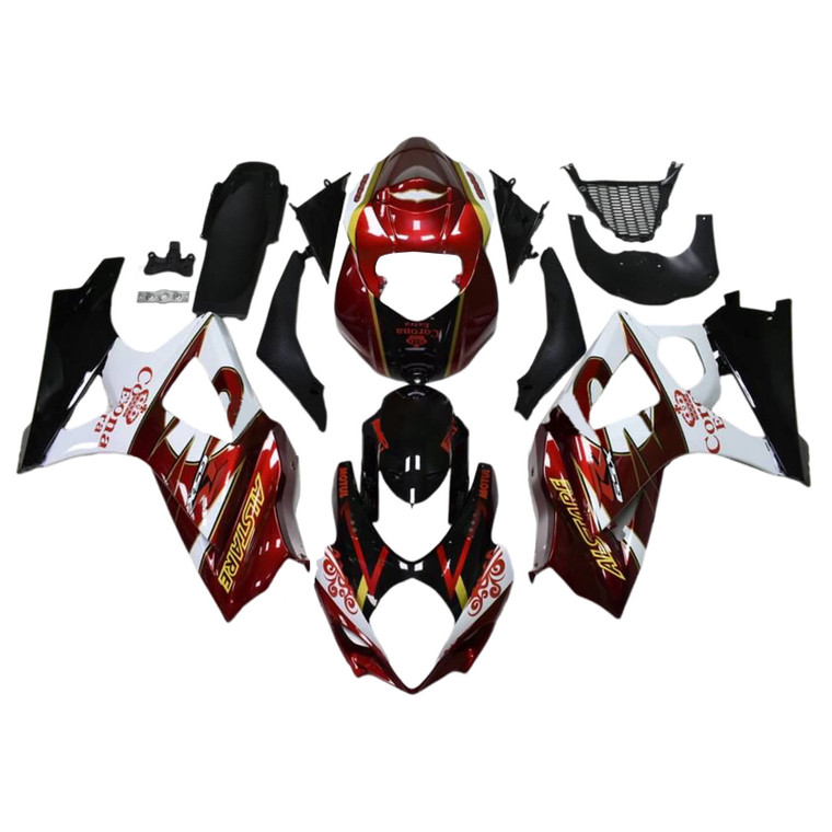 2007-2008 Suzuki GSXR1000 K7 Injection Fairing Kit Bodywork Plastic ABS Amotopart Fairing #147