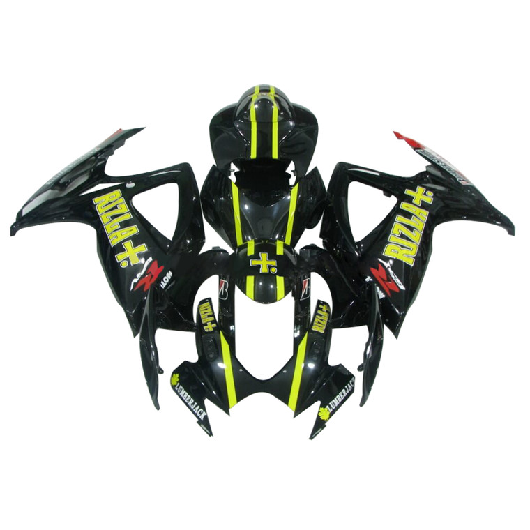 2006-2007 Suzuki GSXR600 GSXR750 GSXR 600/750 K6 Injection Fairing Kit Bodywork Plastic ABS Amotopart Fairing #195