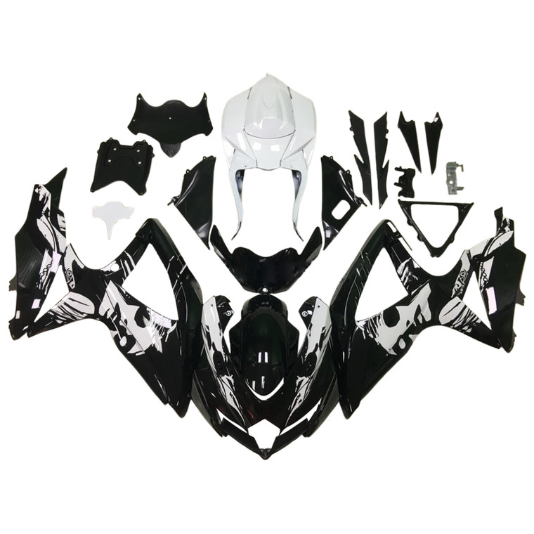 2008-2010 Suzuki GSXR600 GSXR750 GSXR 600/750 K8 Injection Fairing Kit Bodywork Plastic ABS Amotopart Fairing #187
