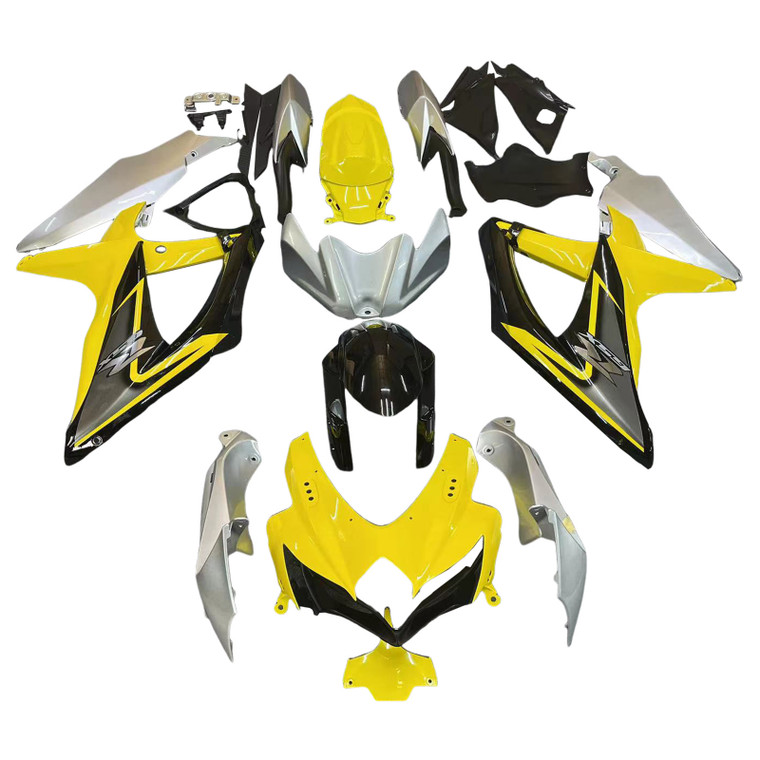 2008-2010 Suzuki GSXR600 GSXR750 GSXR 600/750 K8 Injection Fairing Kit Bodywork Plastic ABS Amotopart Fairing #193