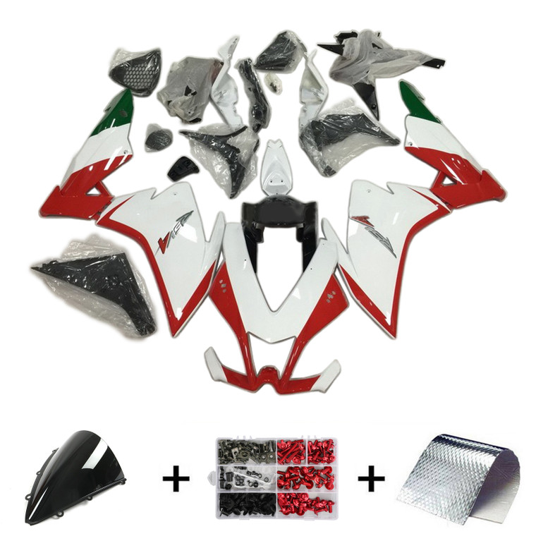 2009-2015 Aprilia RSV4 1000 Injection Fairing Kit Bodywork Plastic ABS Amotopart Fairing #106