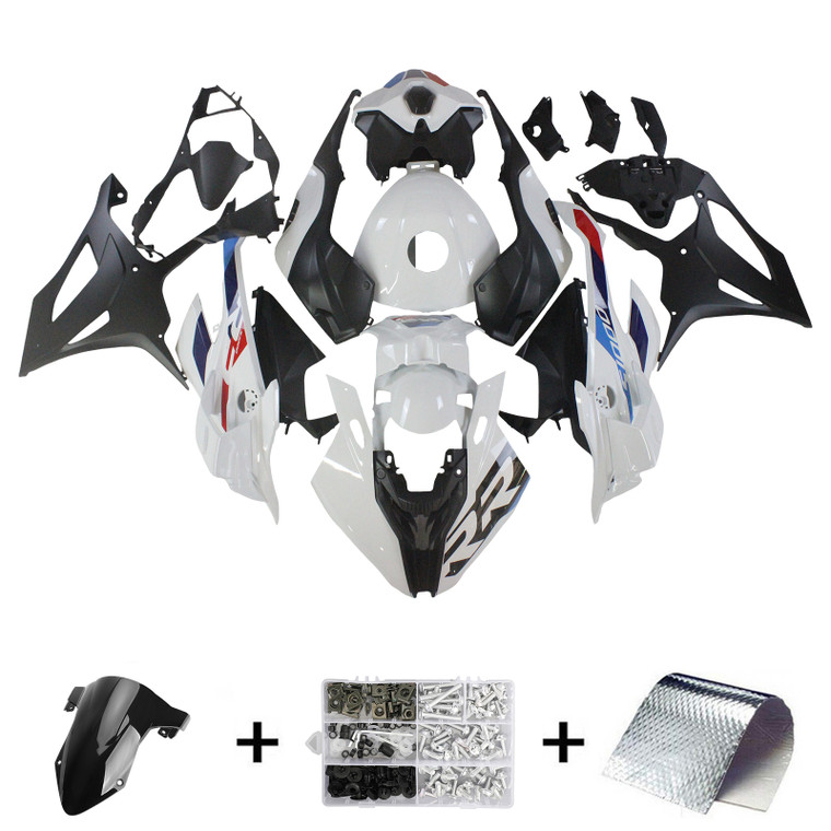 2023-2024 BMW S1000RR Injection Fairing Kit Bodywork Plastic ABS Amotopart Fairing #104