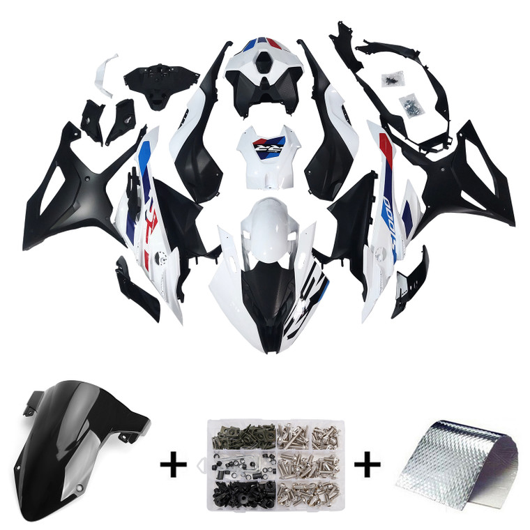 2023-2024 BMW S1000RR Injection Fairing Kit Bodywork Plastic ABS Amotopart Fairing #105