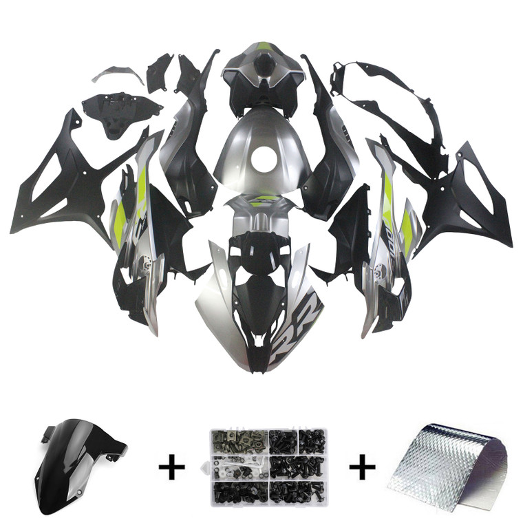 2023-2024 BMW S1000RR Injection Fairing Kit Bodywork Plastic ABS Amotopart Fairing #109