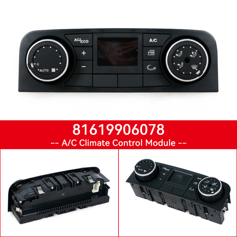 MAN TGS TGX TGL TGM Truck A/C Climate Control Unit Module 81619906078 Generic