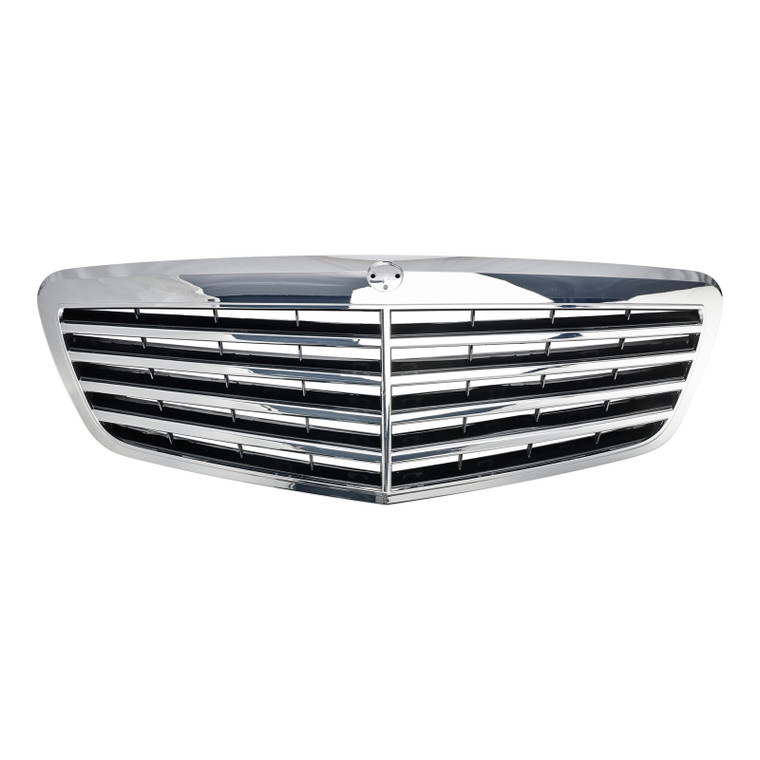 2010-2013 Mercedes-Benz S-Class S400 S450 S550 S600 S65 S63 W221 Front Grille Chrome Generic