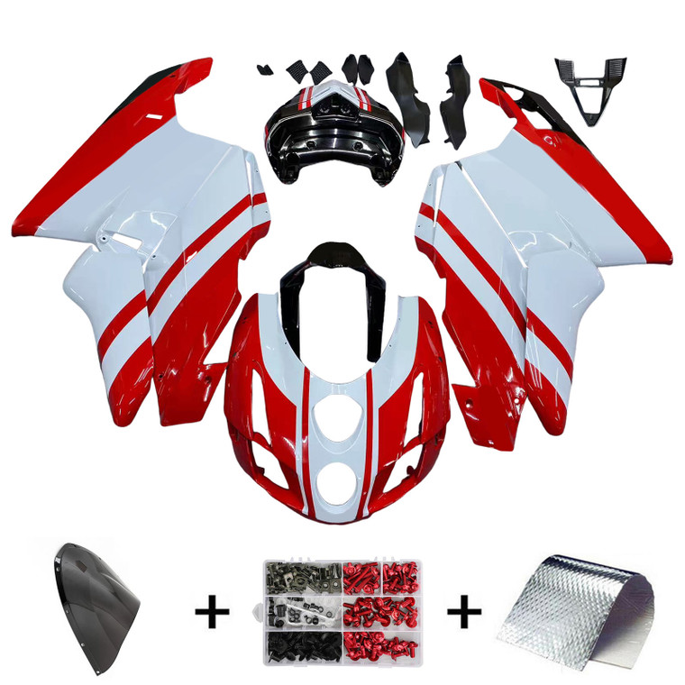 2003-2004 Ducati 999 749 Fairing Kit Bodywork Plastic ABS Amotopart Fairing #116