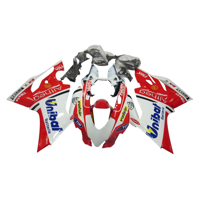 2012-2015 Ducati 1199 899 Injection Fairing Kit Bodywork Plastic ABS Amotopart Fairing #147