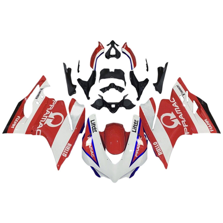 2015-2020 Ducati 1299 959 Injection Fairing Kit Bodywork Plastic ABS Amotopart Fairing #116