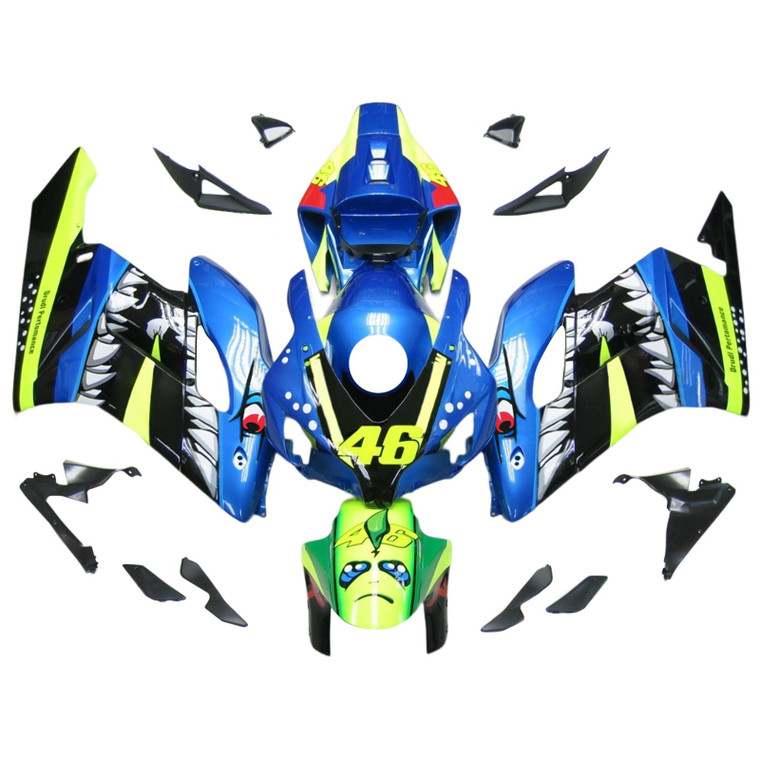 2004-2005 Honda CBR1000RR Injection Fairing Kit Bodywork Plastic ABS Amotopart Fairing #168