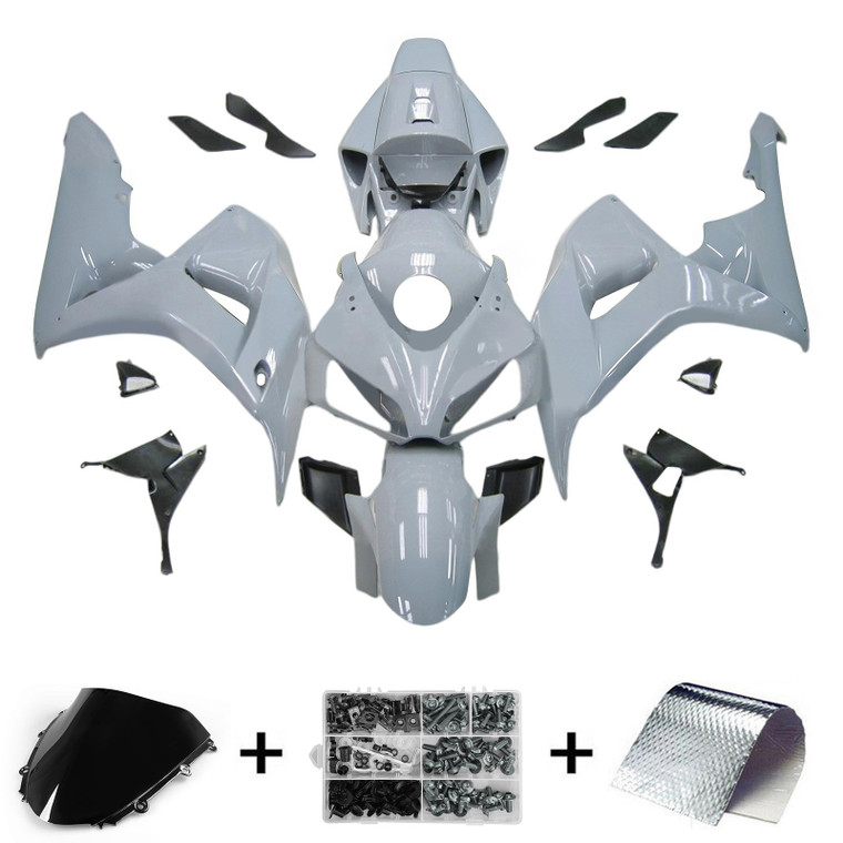2006-2007 Honda CBR1000RR Injection Fairing Kit Bodywork Plastic ABS Amotopart Fairing #187