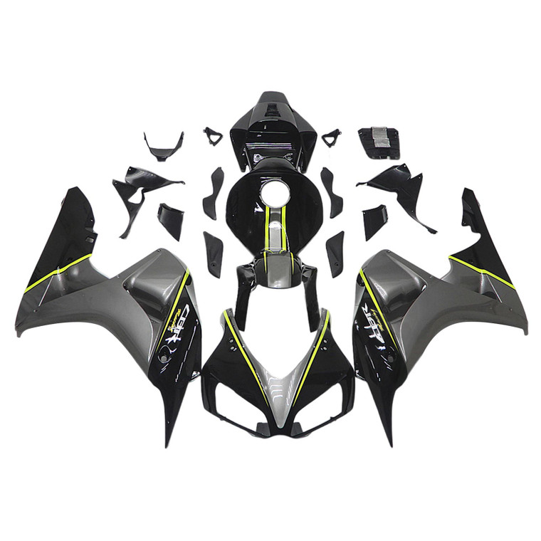 2006-2007 Honda CBR1000RR Injection Fairing Kit Bodywork Plastic ABS Amotopart Fairing #215