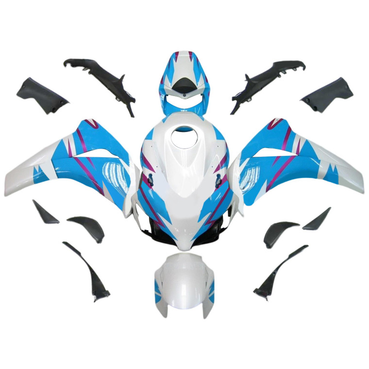 2008-2011 Honda CBR1000RR Injection Fairing Kit Bodywork Plastic ABS Amotopart Fairing #151
