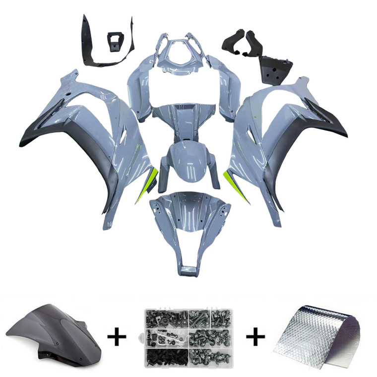 2011-2015 Kawasaki ZX10R Injection Fairing Kit Bodywork Plastic ABS Amotopart Fairing #136