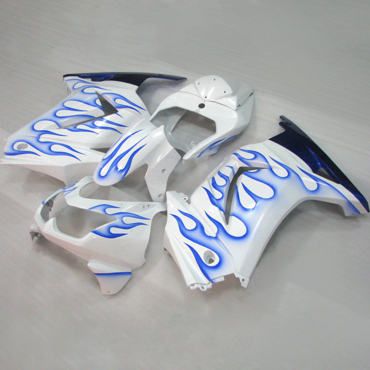 2008-2012 Kawasaki EX250 Ninja250R Injection Fairing Kit Bodywork Plastic ABS Amotopart Fairing #129