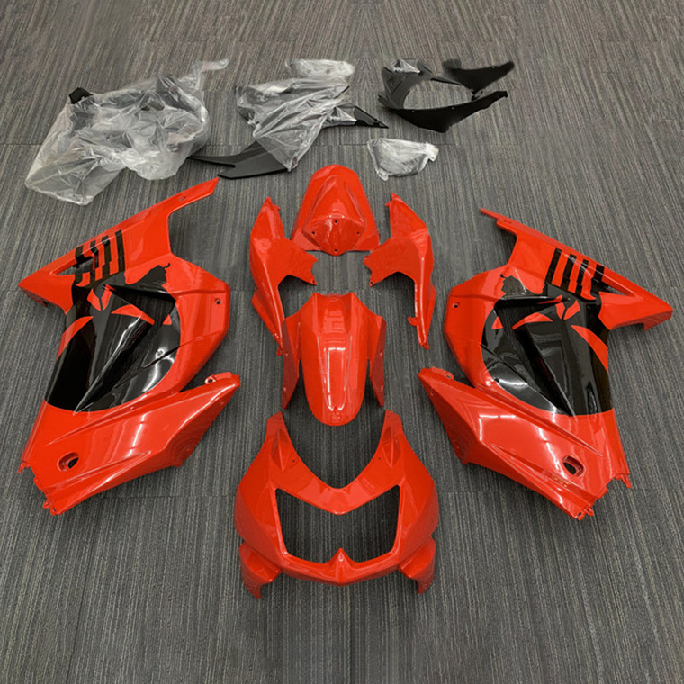 2008-2012 Kawasaki EX250 Ninja250R Injection Fairing Kit Bodywork Plastic ABS Amotopart Fairing #132