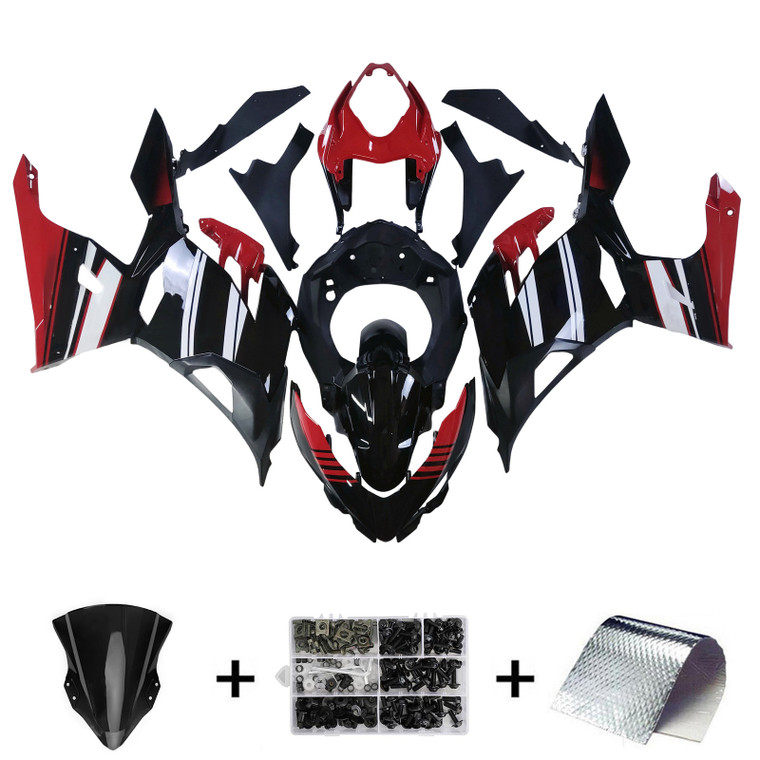 2018-2024 Kawasaki EX400 Ninja400 Injection Fairing Kit Bodywork Plastic ABS Amotopart Fairing #123