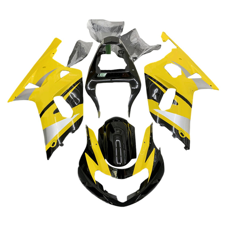 2001-2003 Suzuki GSXR600 / 2000-2003 GSXR750 K1 Injection Fairing Kit Bodywork Plastic ABS Amotopart Fairing #042