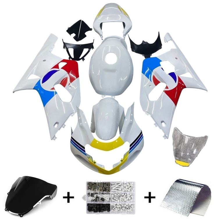 2001-2003 Suzuki GSXR600 / 2000-2003 GSXR750 K1 Injection Fairing Kit Bodywork Plastic ABS Amotopart Fairing #044