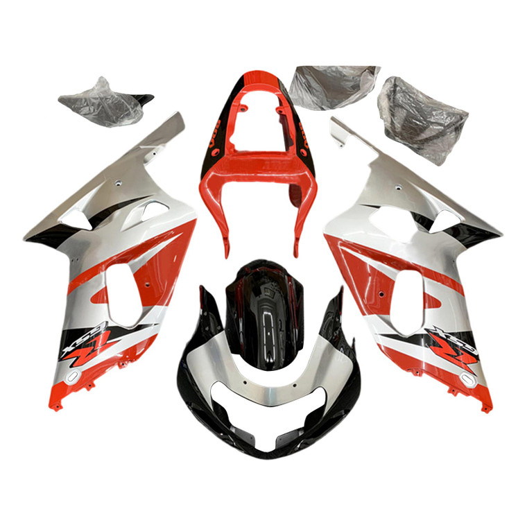 2001-2003 Suzuki GSXR600 / 2000-2003 GSXR750 K1 Injection Fairing Kit Bodywork Plastic ABS Amotopart Fairing #045