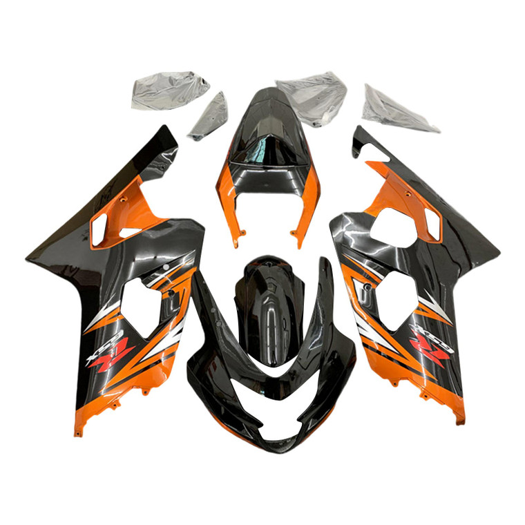 2004-2005 Suzuki GSXR 600/750 K4 Injection Fairing Kit Bodywork Plastic ABS Amotopart Fairing #034
