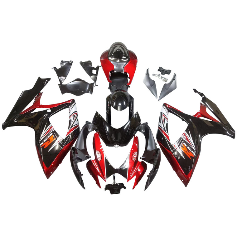 2006-2007 Suzuki GSXR 600/750 K6 Injection Fairing Kit Bodywork Plastic ABS Amotopart Fairing #185