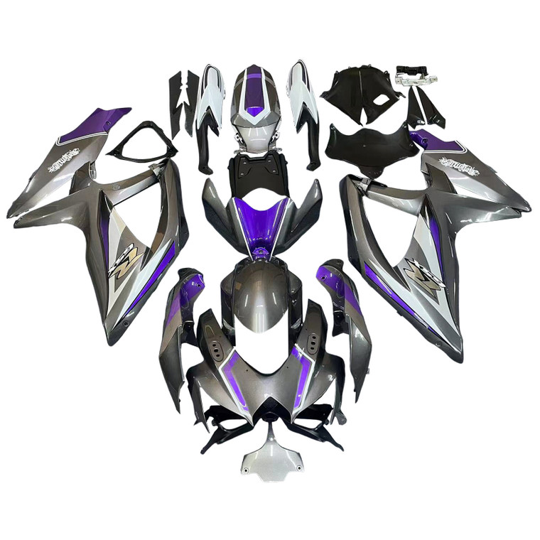 2008-2010  Suzuki GSXR 600/750 K8 Injection Fairing Kit Bodywork Plastic ABS Amotopart Fairing #164