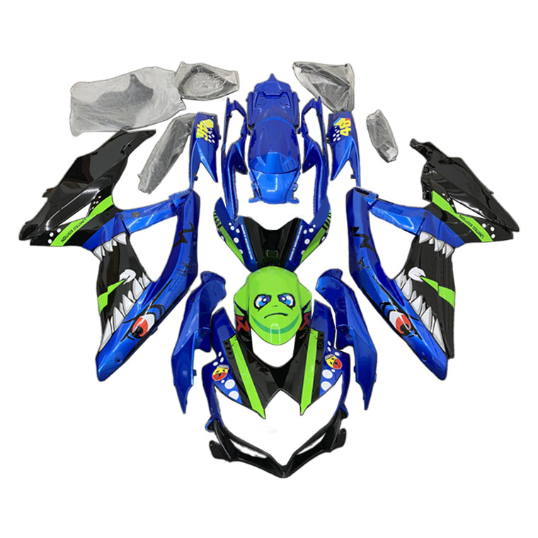 2008-2010  Suzuki GSXR 600/750 K8 Injection Fairing Kit Bodywork Plastic ABS Amotopart Fairing #173