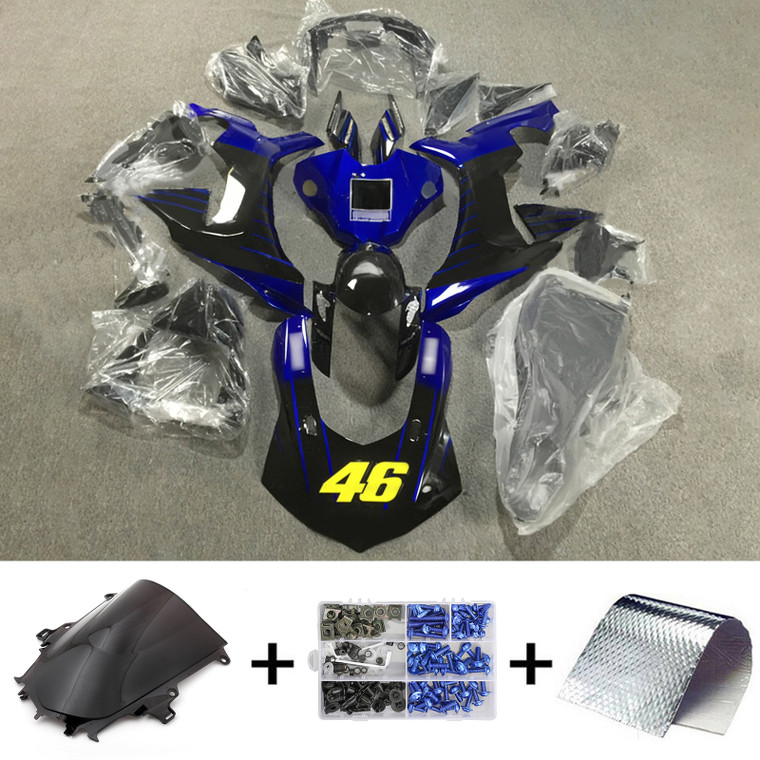 2015-2019 Yamaha YZF 1000 R1 Injection Fairing Kit Bodywork Plastic ABS Amotopart Fairing #144
