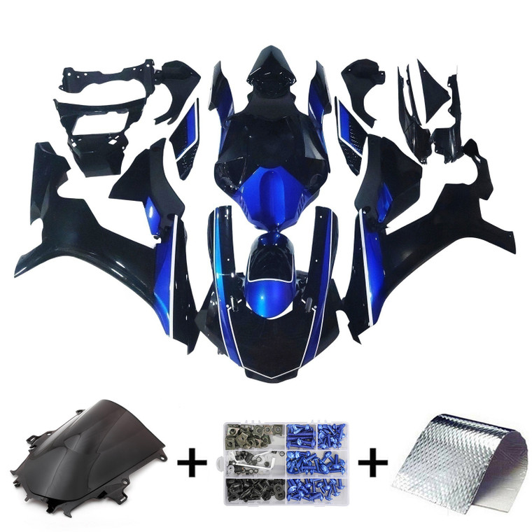 2015-2019 Yamaha YZF 1000 R1 Injection Fairing Kit Bodywork Plastic ABS Amotopart Fairing #156