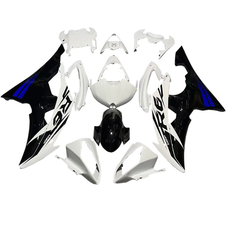 2008-2016 Yamaha YZF 600 R6 Injection Fairing Kit Bodywork Plastic ABS Amotopart Fairing #195