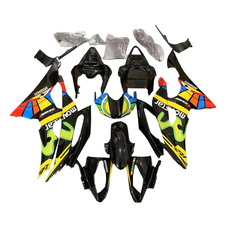 2008-2016 Yamaha YZF 600 R6 Injection Fairing Kit Bodywork Plastic ABS Amotopart Fairing #218