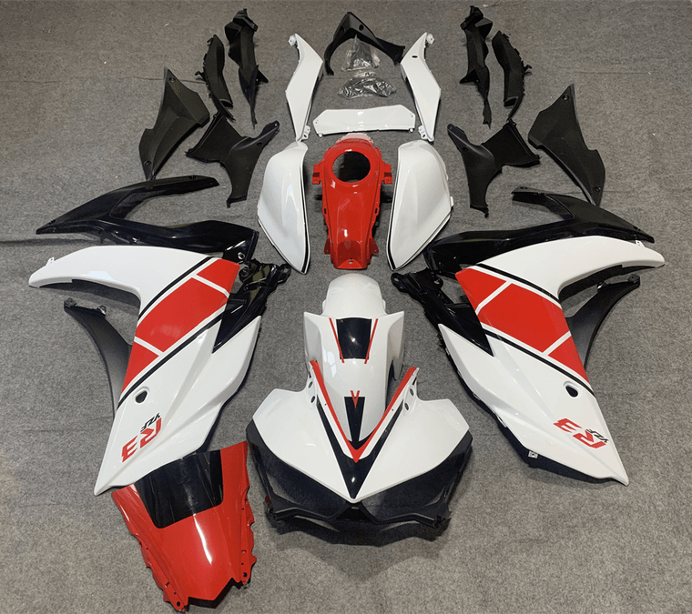 2014-2018 Yamaha YZF-R3 / 2015-2017 R25 Injection Fairing Kit Bodywork Plastic ABS Amotopart Fairing #145