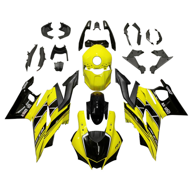 2019-2021 Yamaha YZF-R3 R25 Injection Fairing Kit Bodywork Plastic ABS Amotopart Fairing #144