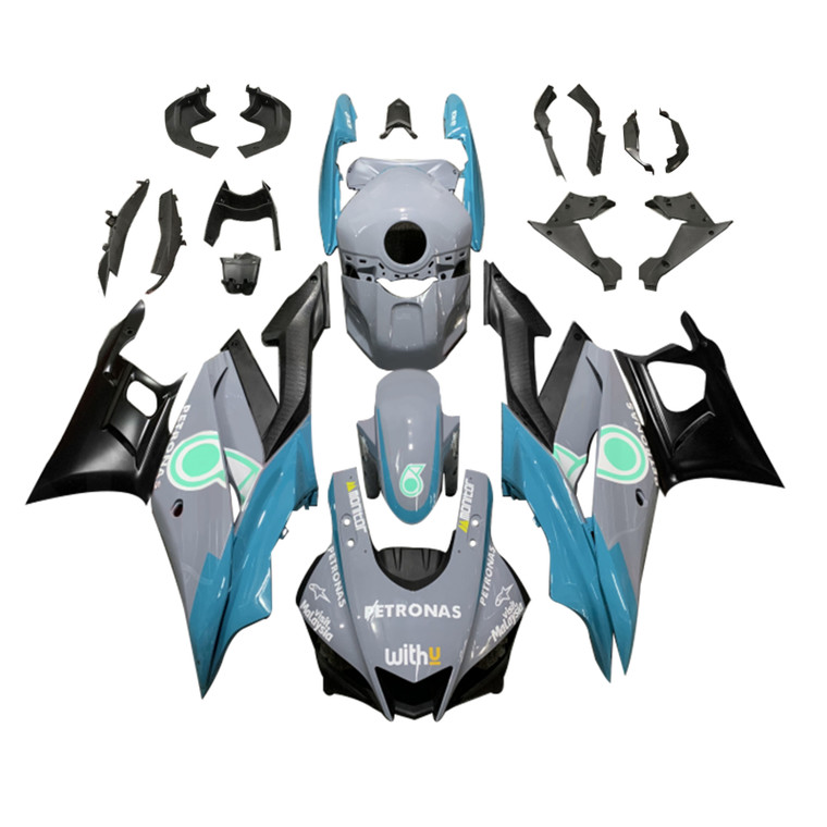 2019-2021 Yamaha YZF-R3 R25 Injection Fairing Kit Bodywork Plastic ABS Amotopart Fairing #155
