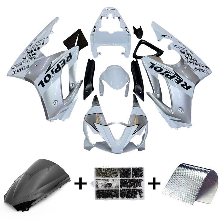 2006-2008 Triumph Daytona 675 Injection Fairing Kit Bodywork Plastic ABS Amotopart Fairing #110