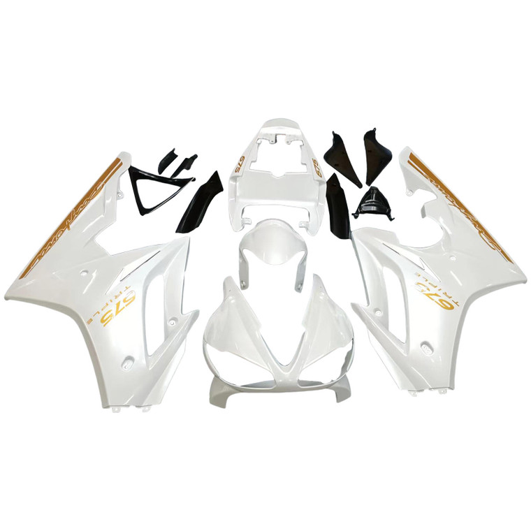 2009-2012 Triumph Daytona 675 Injection Fairing Kit Bodywork Plastic ABS Amotopart Fairing #104