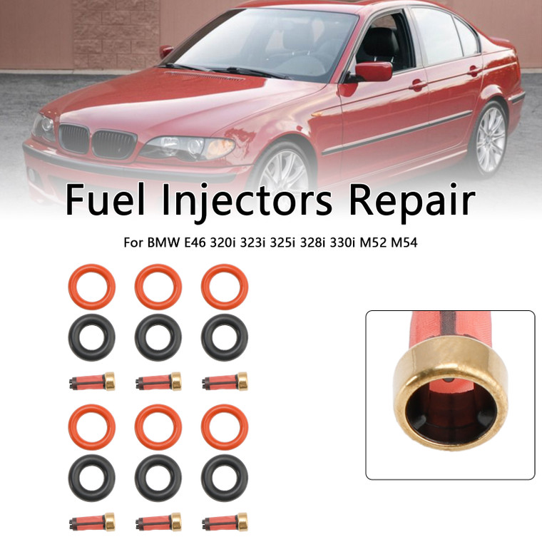 BMW E46 320i 323i 325i 330i Fuel Injector Repair Kits 13537546244 Generic