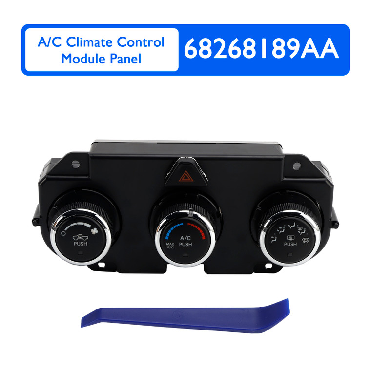 2013-2018 Dodge RAM 1500 2500 A/C Climate Control Module Panel 68268189AA Generic