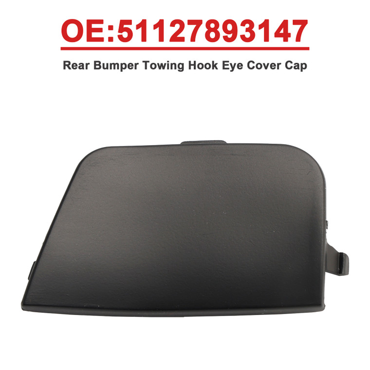 E92 3 Series Coupe (2007-2013) with M-Sport bumper Rear Bumper Towing Hook Eye Cover Cap