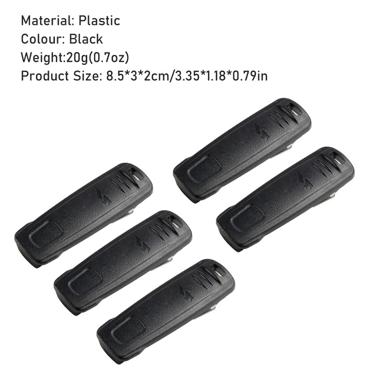 5PCS EVX539/531 Belt Clip For Vertex VX-260 VX-261 VX-264 VX-450 VX-451 VX-454