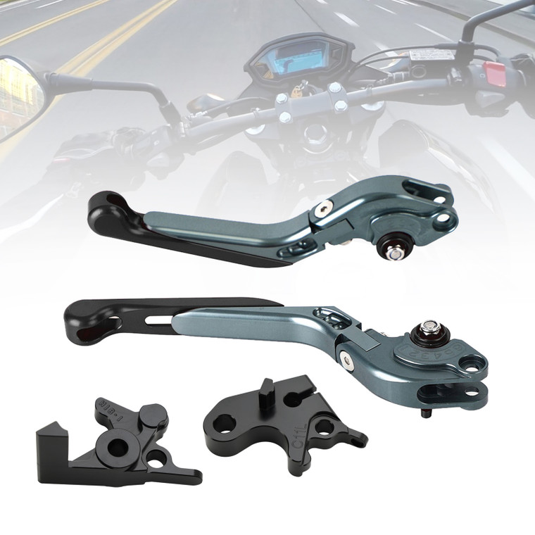 2020-2023 HONDA CRF1100L Africa Twin Adjustable Clutch Brake Lever Black Generic