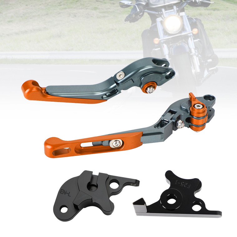 2019-2022 CFMOTO 250SR 250NK CBS Adjustable Clutch Brake Lever Orange Generic