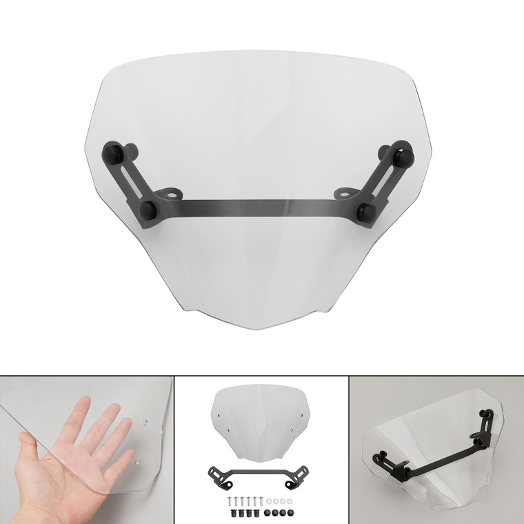 2023-2024 HONDA CB750 ABS Motorcycle Windshield WindScreen Clear Generic