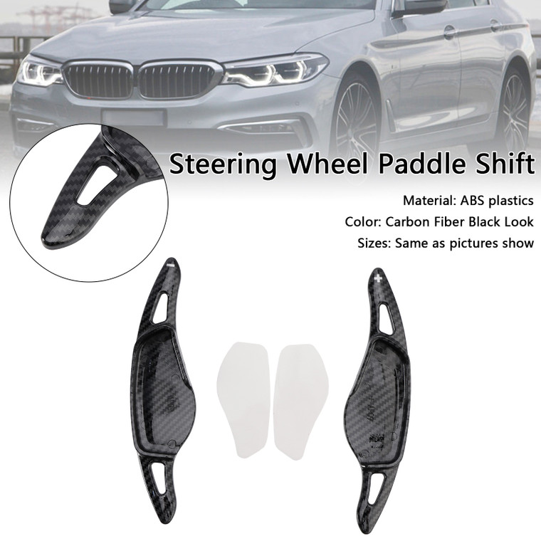 2014-2024 BMW 1/2/3/4/5/6/7/8 Series 1 set Steering Wheel Paddle Shift Left & Right Generic