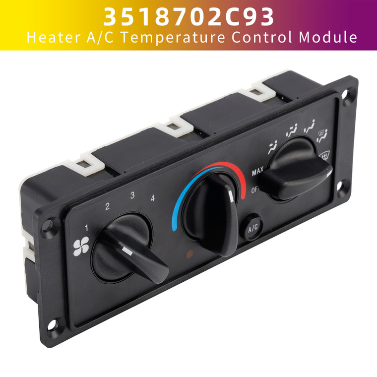 2017-2021 International HX515 HX520 Heater A/C Temperature Control Module 3518702C93 Generic