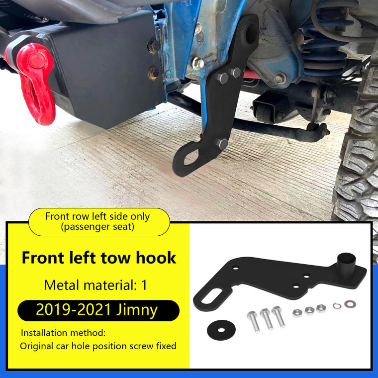 2019-2023 Jimni Suzuki Jimny JB64W JB74 Left Front Towing Hitch Trailer Hitch Generic